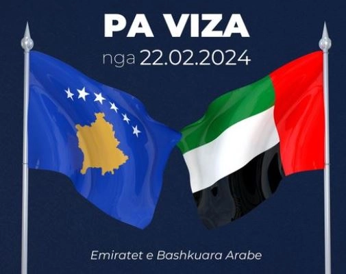 Nga 22 shkurti kosovarët mund të udhëtojnë pa viza në Emiratet e Bashkuara Arabe